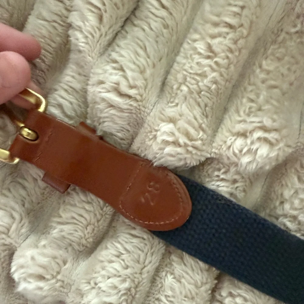 Southern Fried Cotton Purple and Green Belt
